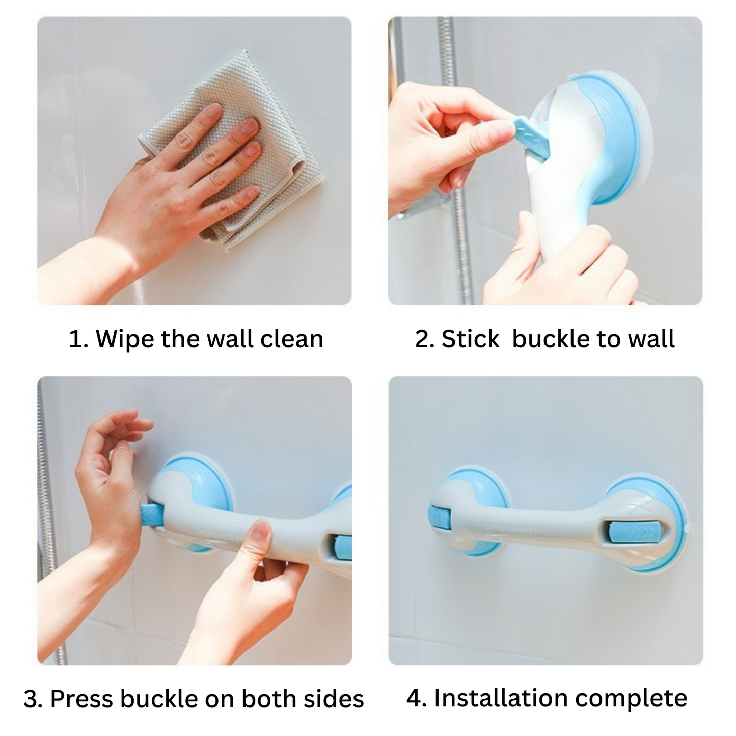 Bathroom Suction Grab Bar